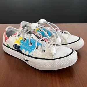 Converse Chuck Taylor All Star 2V Geography Sneakers, size 12